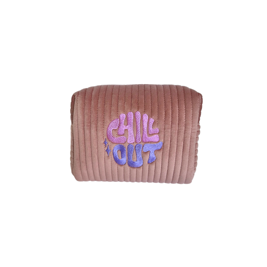 Velvet Pink Chill Out Vanity Bag