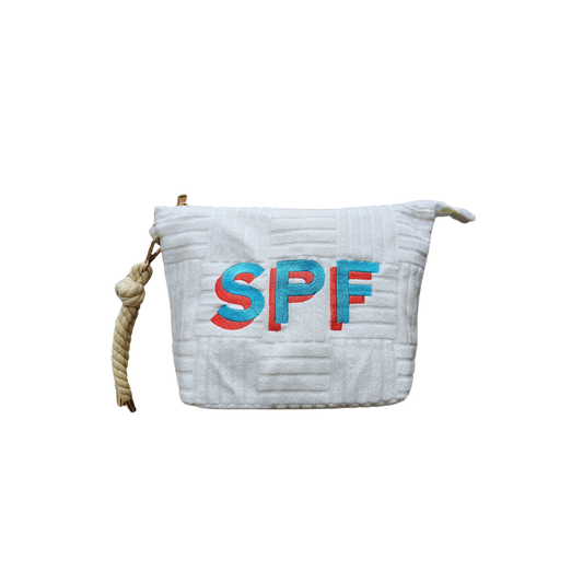 Terry Towel Bag White SPF