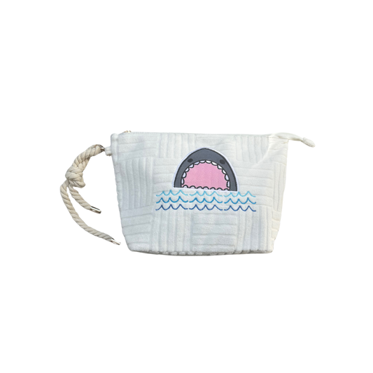 Terry Towel Bag White Shark